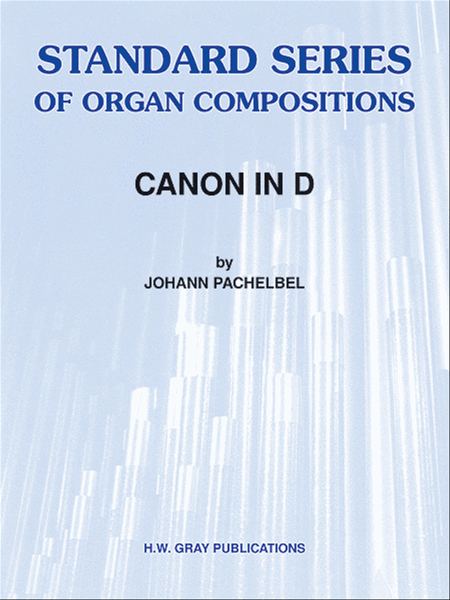 Canon in D Organ Solo scores gallery preview page 1