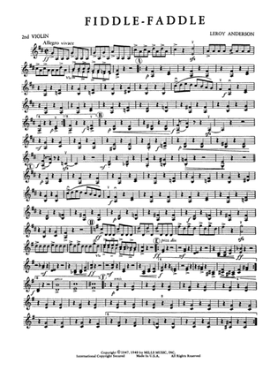 Fiddle-Faddle: 2nd Violin
