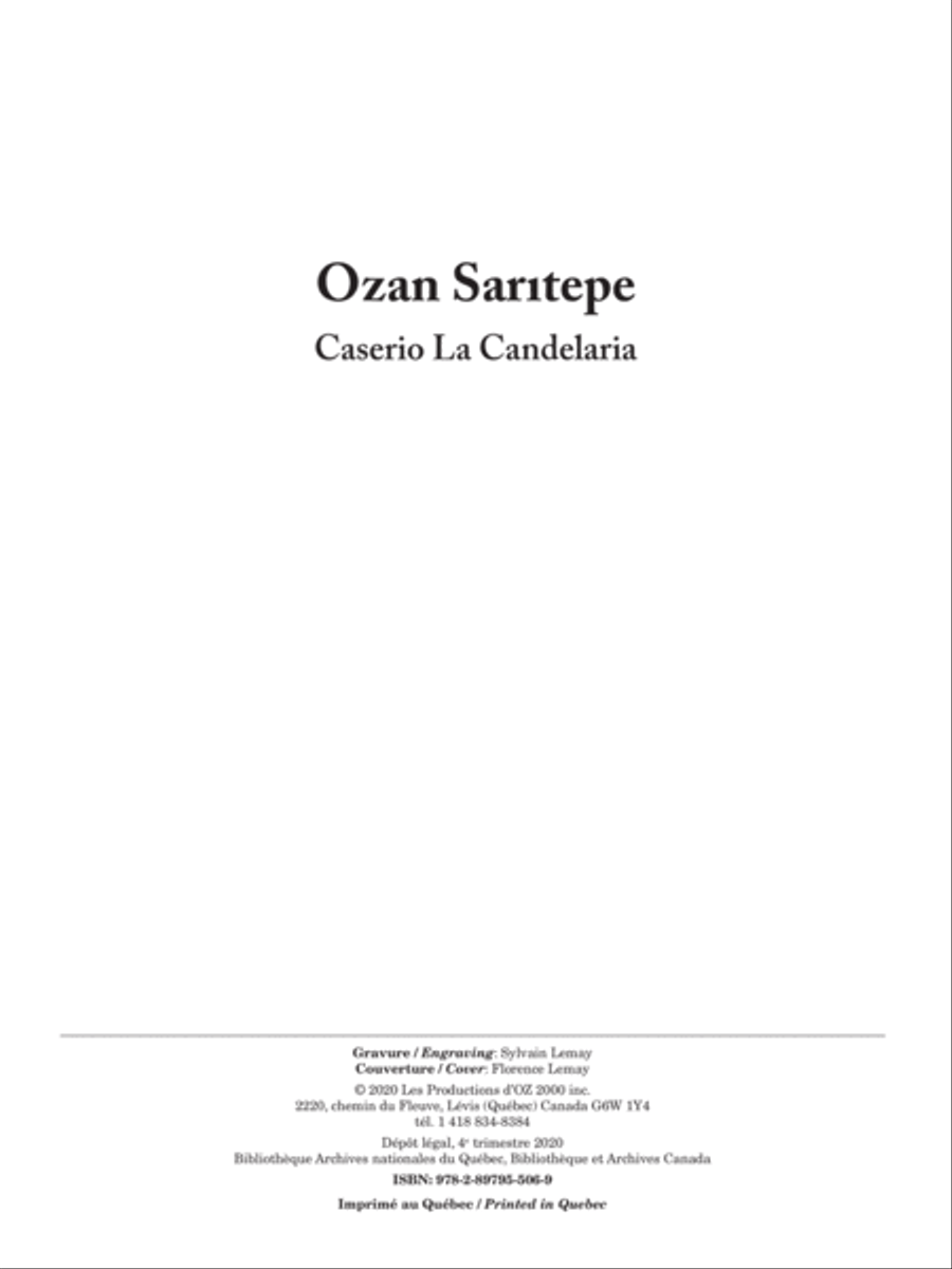 Caserio La Candelaria Classical Guitar scores gallery preview page 2