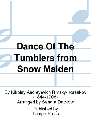 Book cover for Snow Maiden: Dance of the Tumblers