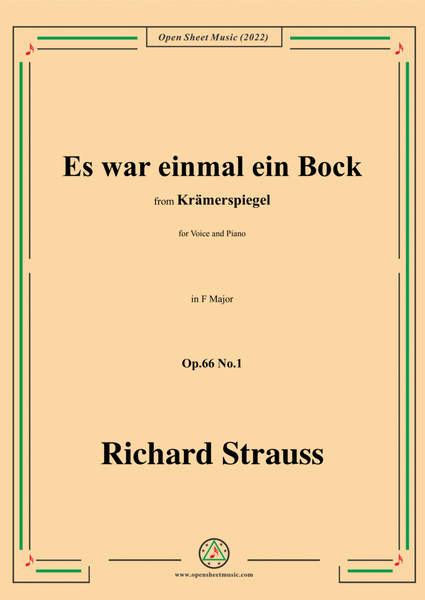 Richard Strauss-Es war einmal ein Bock,in G Major,Op.66 No.1 image number null