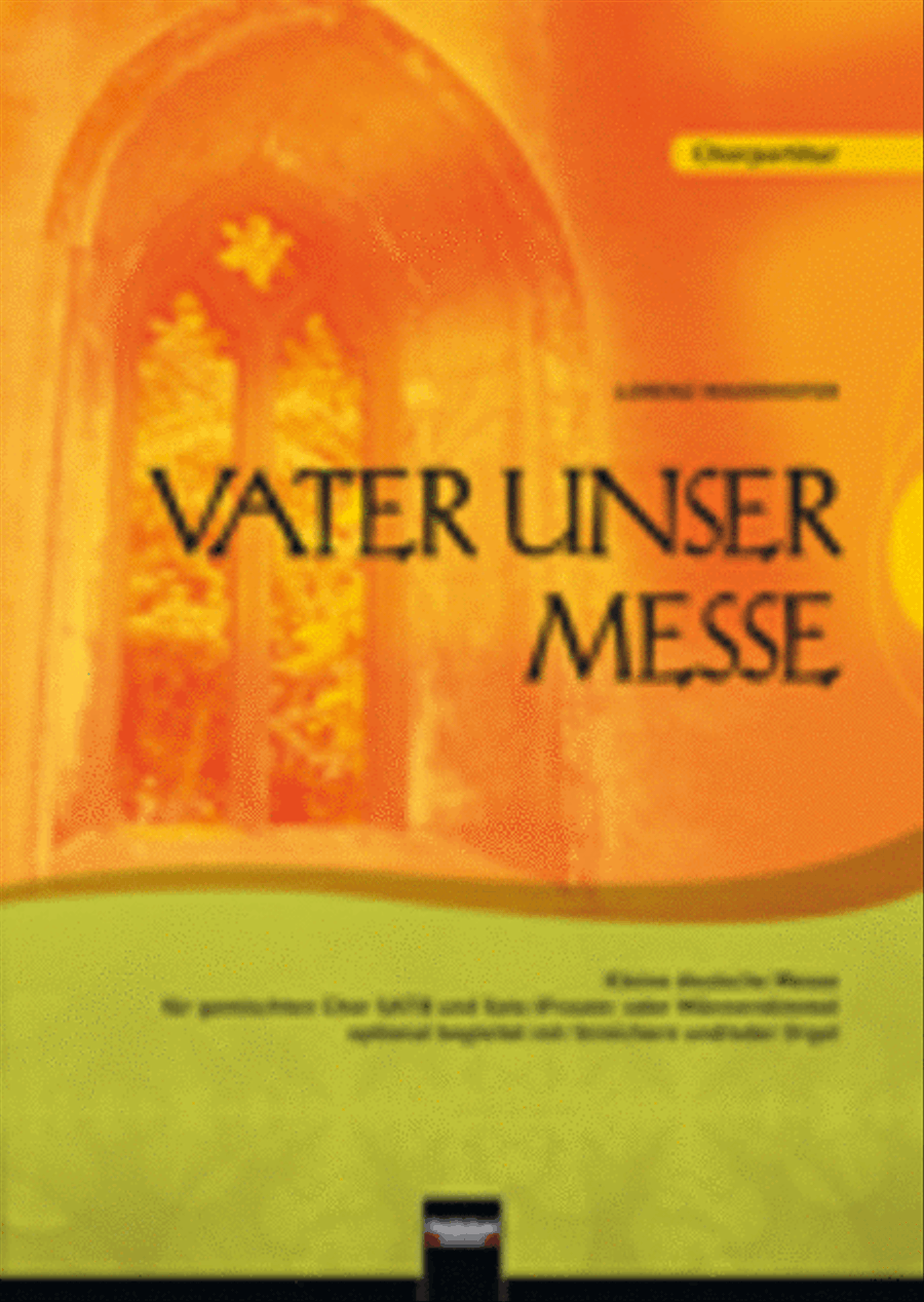 Vater unser Messe 4-Part scores gallery preview page 1