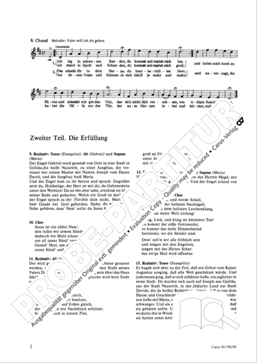 Die Geburt Christi SSA scores gallery preview page 3