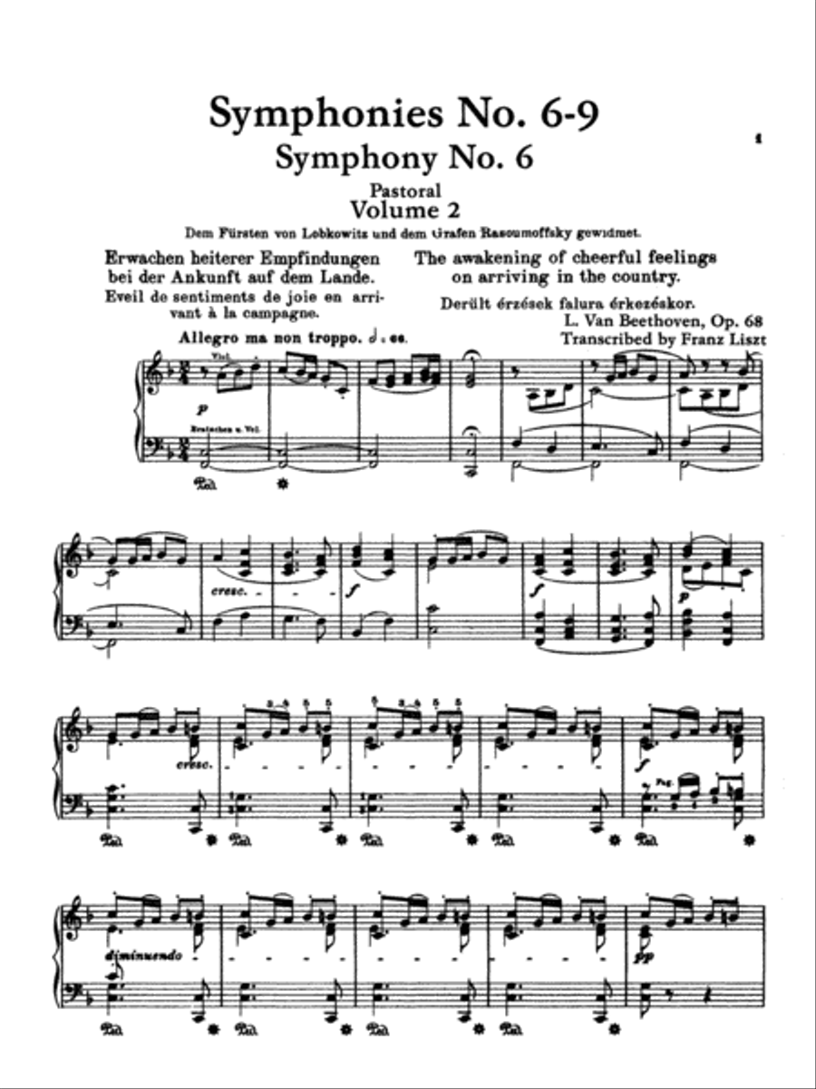 Symphonies, Volume 2 Piano Solo scores gallery preview page 8