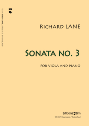 Book cover for Sonata no. 3 (1998)
