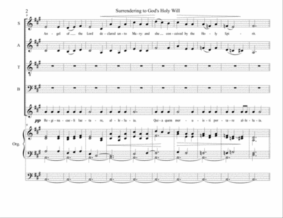 My 500-700th Composition Part Three 4-Part scores gallery preview page 2