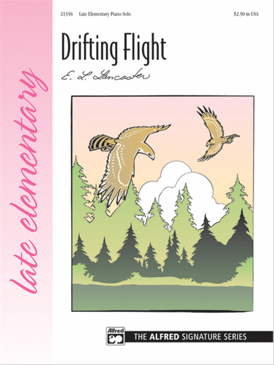 Drifting Flight Easy Piano scores gallery preview page 1