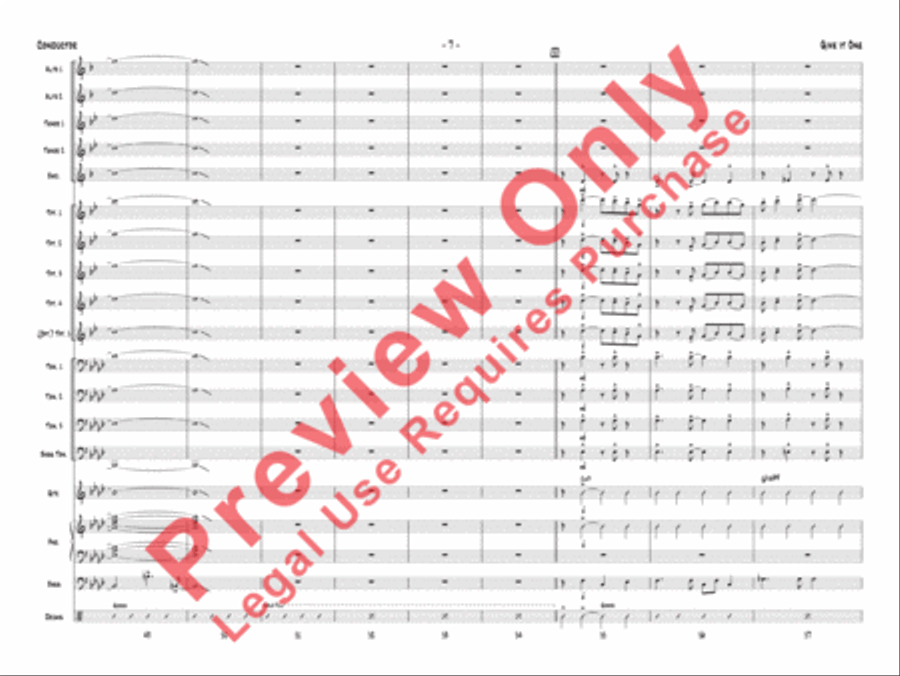 Give It One Give It One Jazz Ensemble scores gallery preview page 8