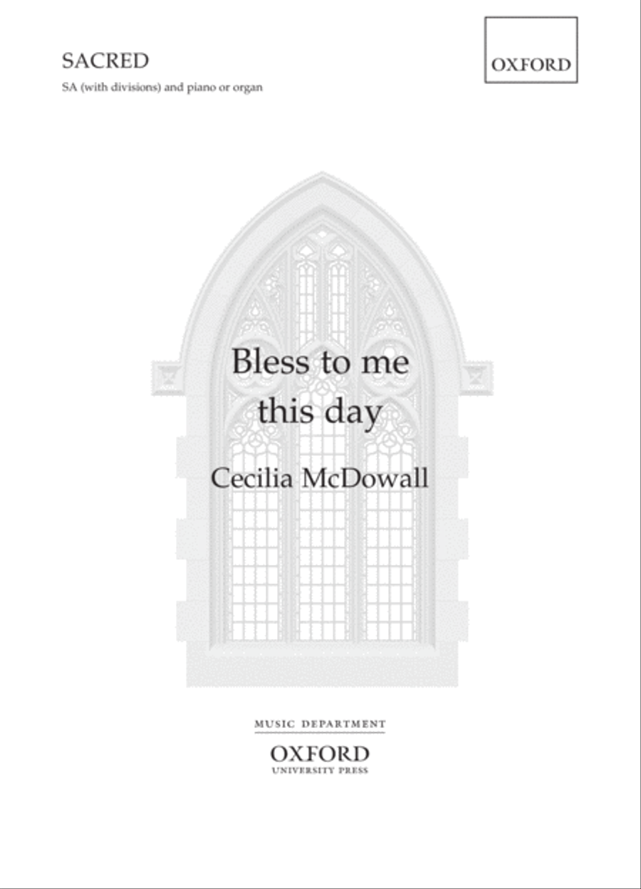 Bless to me this day SA scores gallery preview page 1