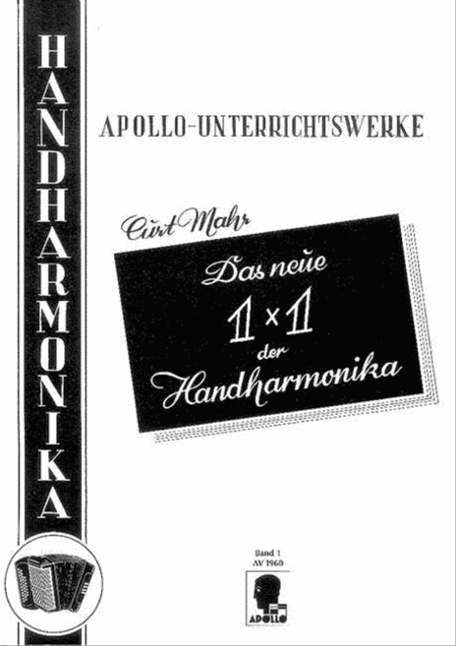 Das neue 1 x 1 der Handharmonika Vol. 1 Accordion scores gallery preview page 1
