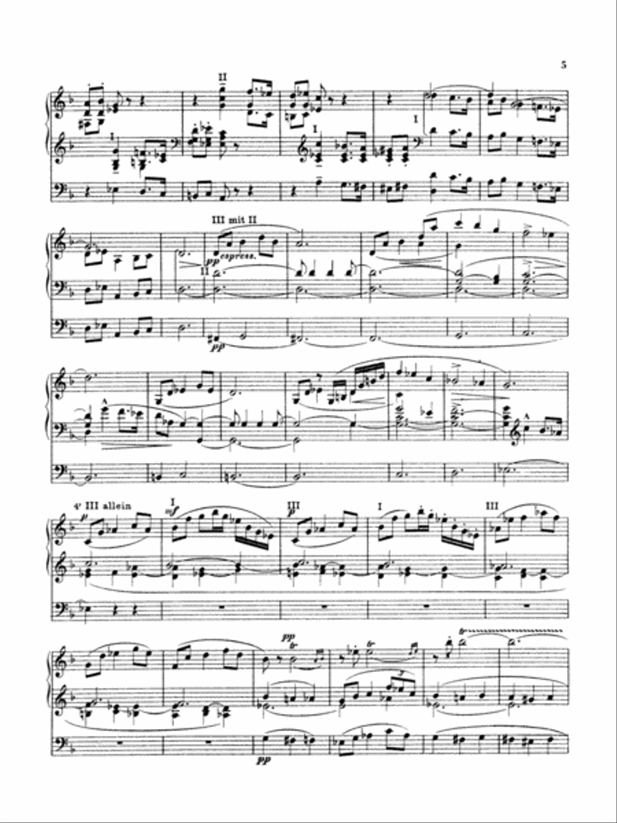 Elgar: Sonata in G Major (Urtext) Organ scores gallery preview page 5