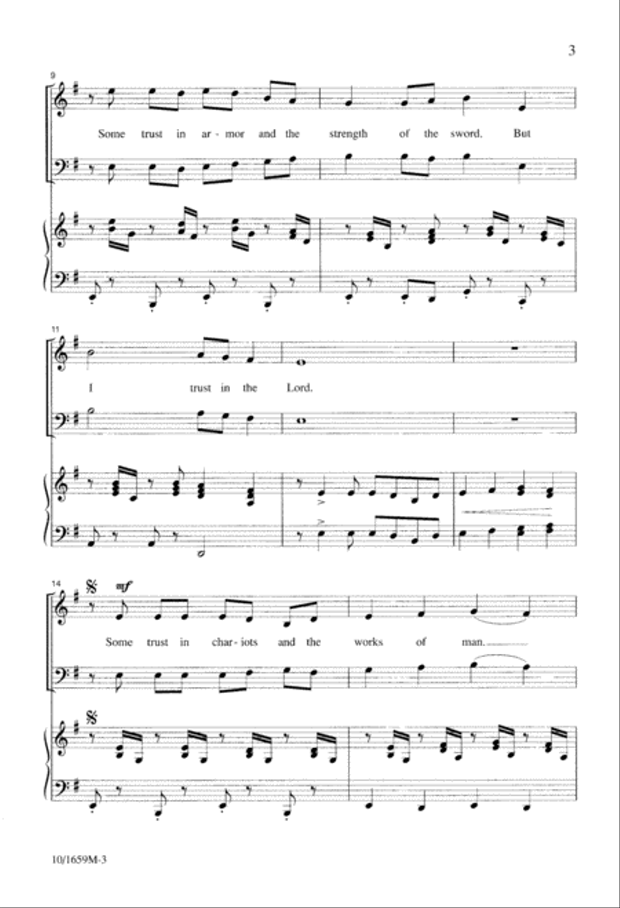I Trust in the Lord 3-Part scores gallery preview page 3