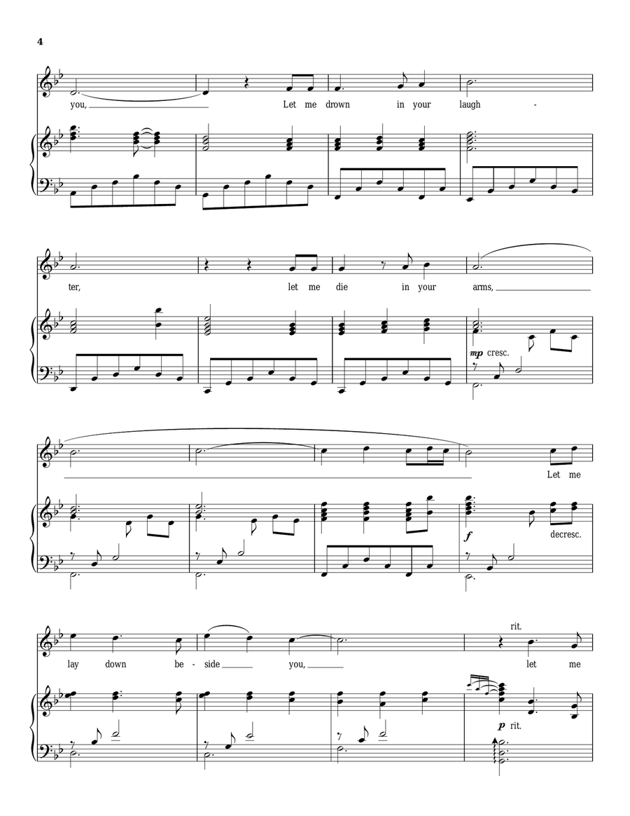 Annie's Song Annie's Song Piano, Vocal scores gallery preview page 4