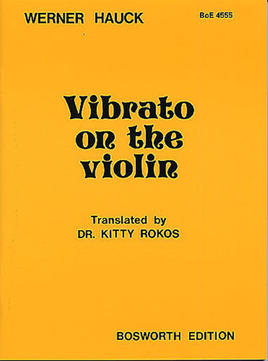 Vibrato on the Violin Vibrato on the Violin Violin Solo scores gallery preview page 1