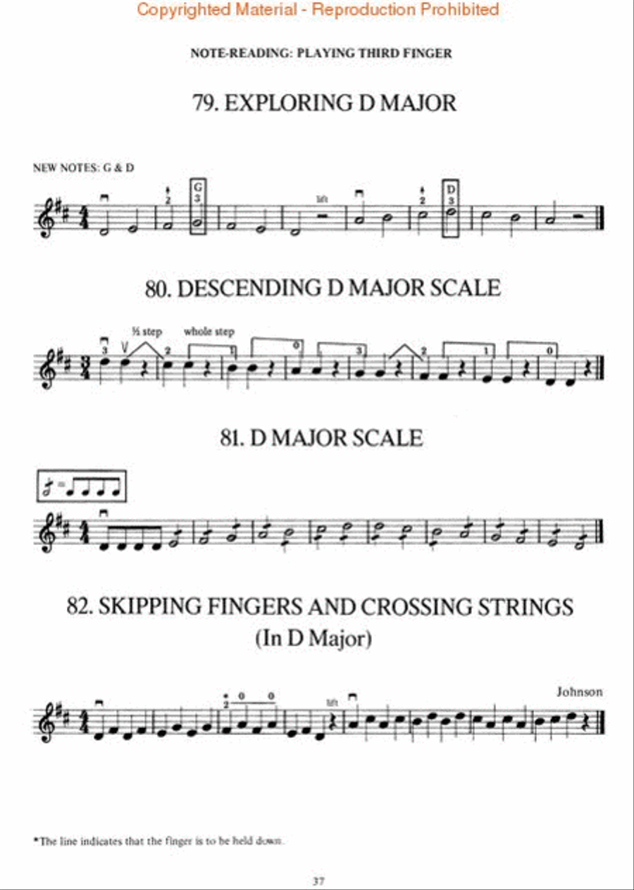Young Strings in Action Violin Solo scores gallery preview page 4