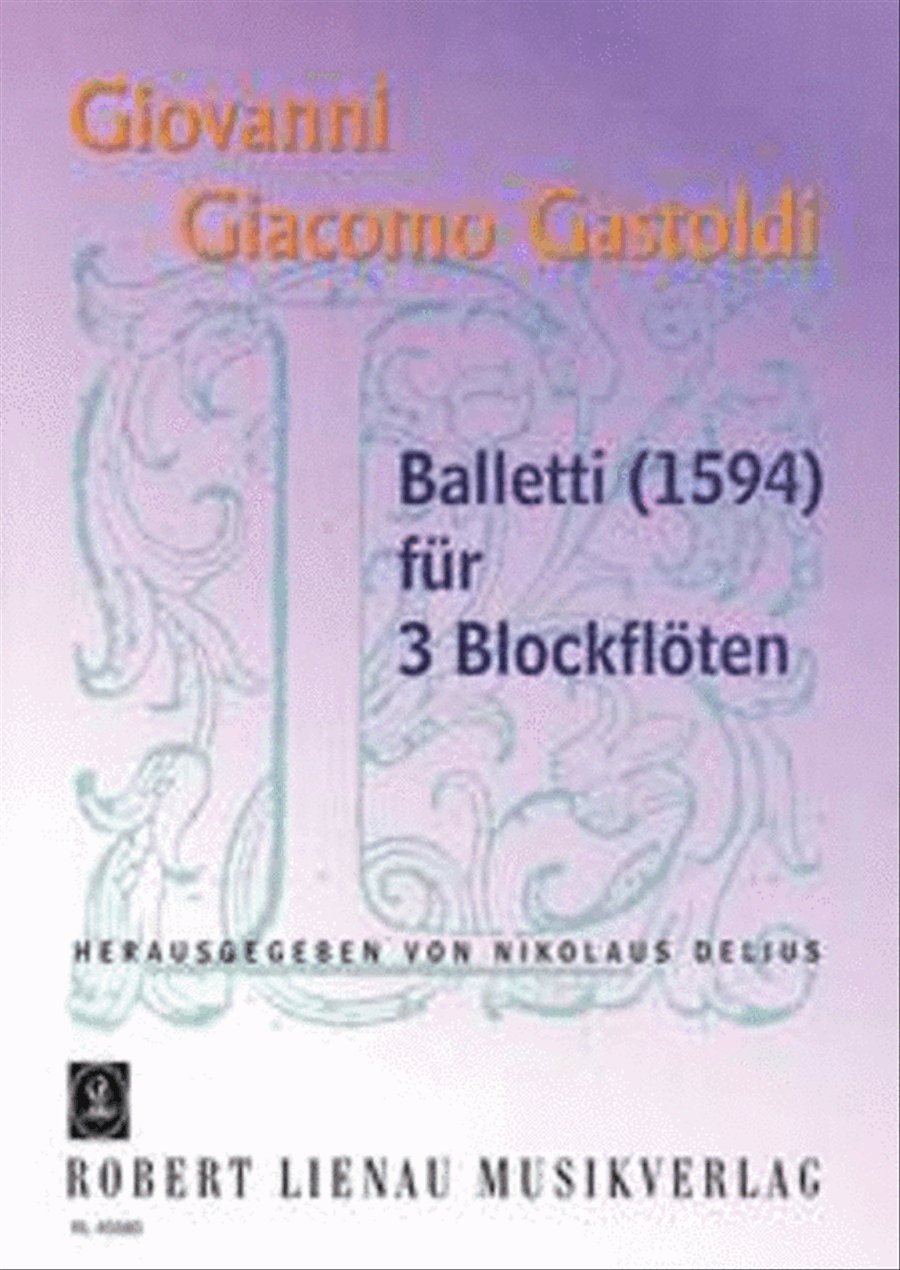 Balletti Recorder scores gallery preview page 1