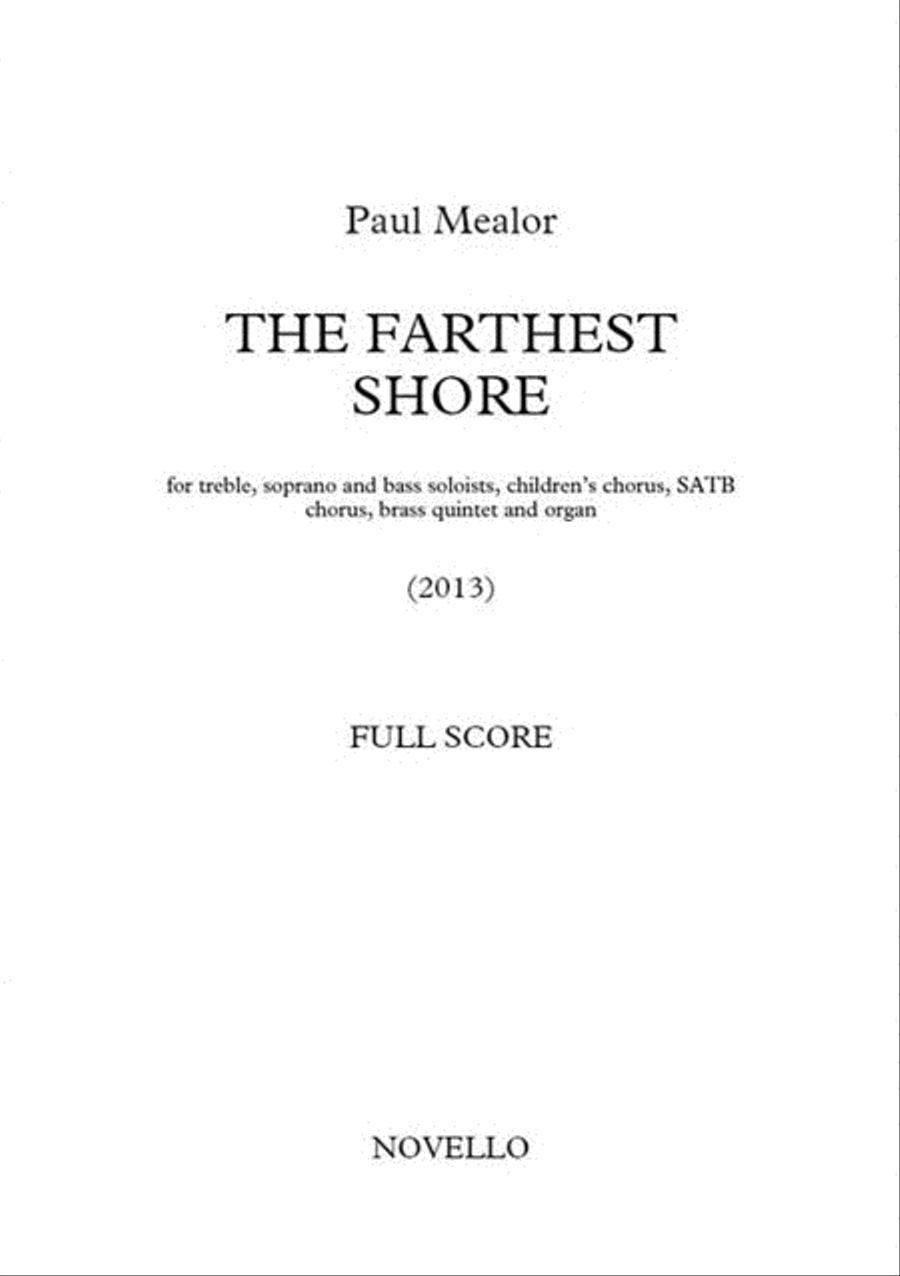 The Farthest Shore The Farthest Shore Choir scores gallery preview page 1