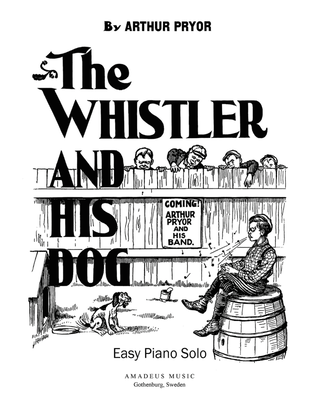 The Whistler and his Dog for easy piano solo (+guitar chords)