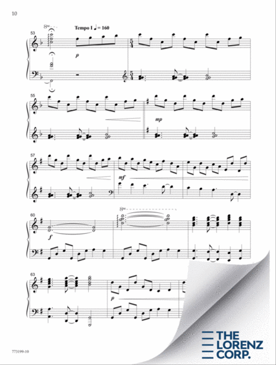 I Come To Thee I Come To Thee Piano Solo scores gallery preview page 11