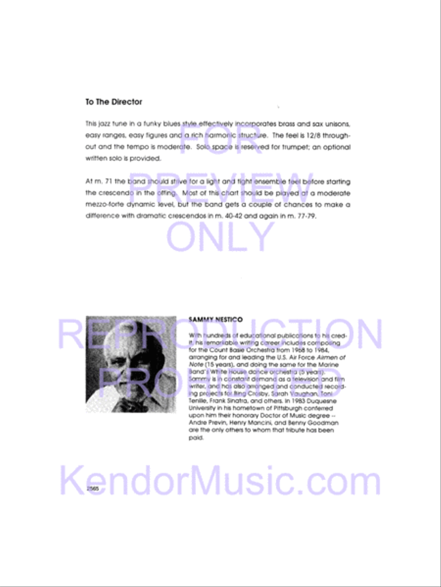 Fancy Pants Jazz Ensemble scores gallery preview page 3