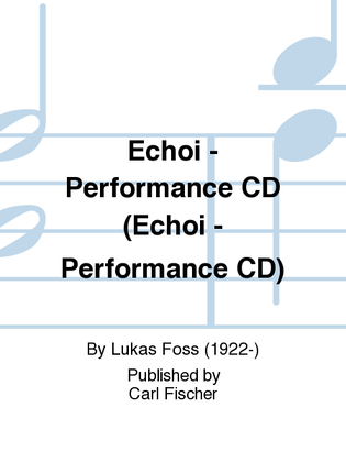 Book cover for Echoi