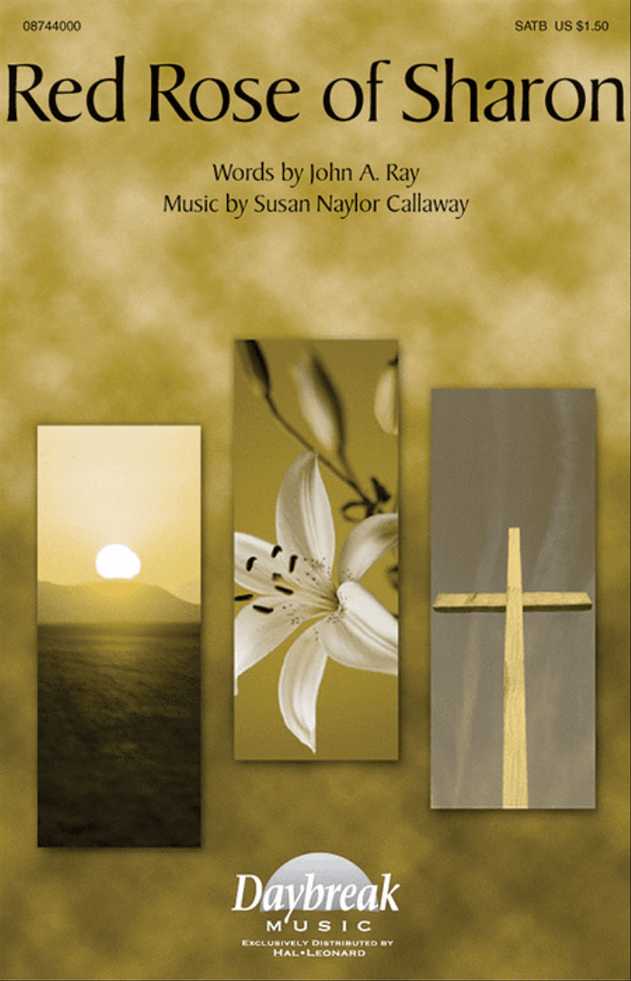 Red Rose of Sharon 4-Part scores gallery preview page 1
