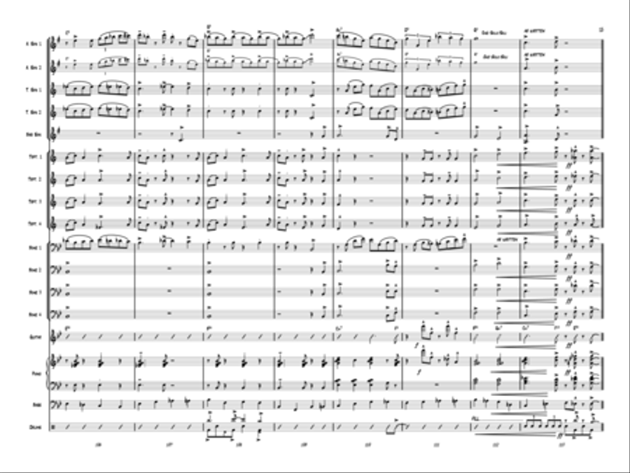 In The Groove In The Groove Jazz Ensemble scores gallery preview page 15
