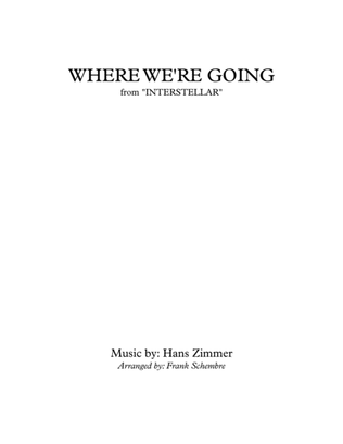 Book cover for Where We're Going
