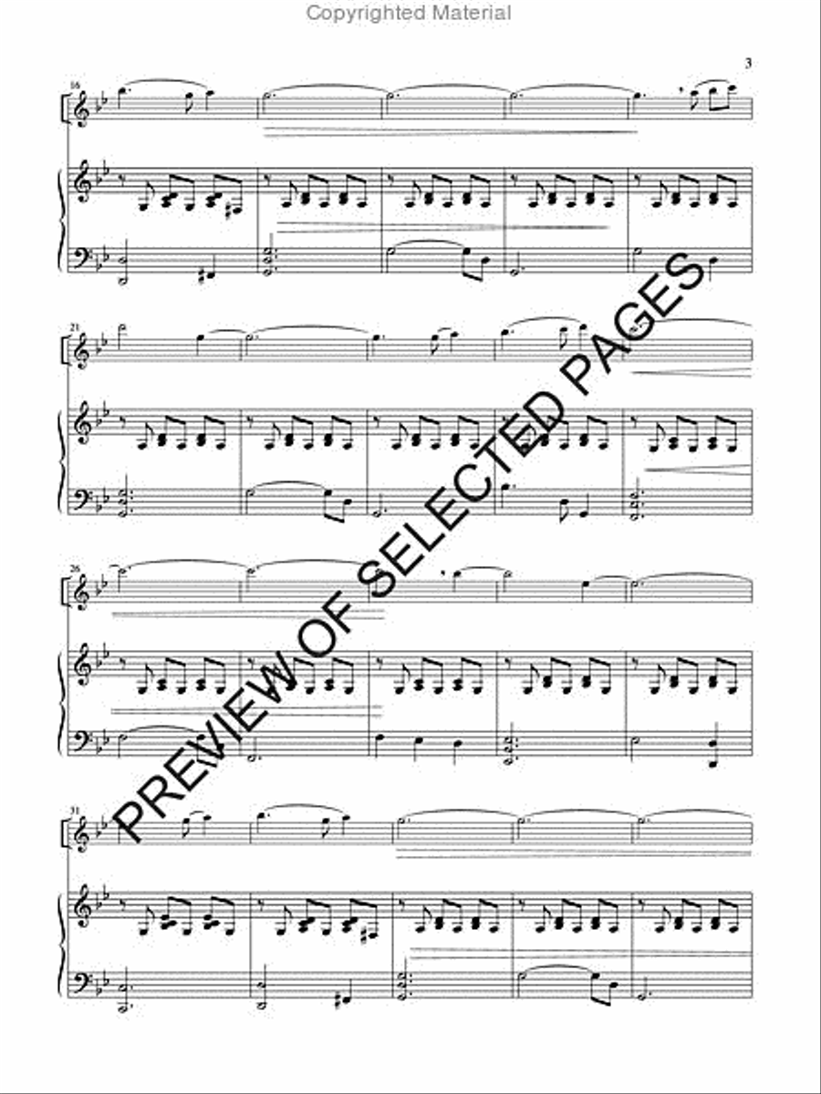 Times and Seasons Flute Solo scores gallery preview page 3