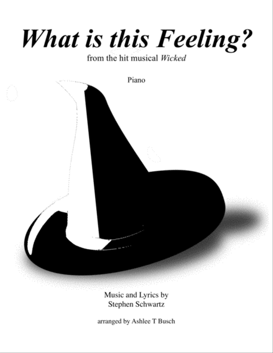 What Is This Feeling? from Wicked for Piano image number null