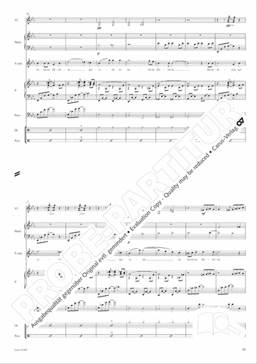 Missa latina Missa latina 4-Part scores gallery preview page 46