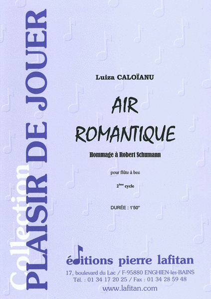 Air Romantique (Hommage À Robert Schumann)