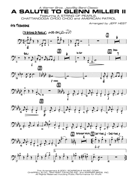 A Salute to Glenn Miller II: 4th Trombone