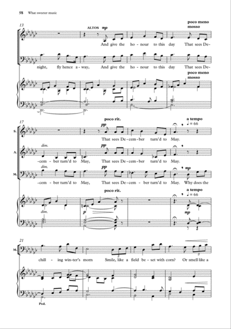 John Rutter Carols for SA and Men SA scores gallery preview page 9