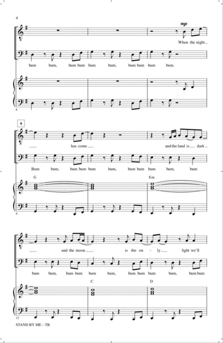 Stand By Me (Arr. Roger Emerson) TB scores gallery preview page 2