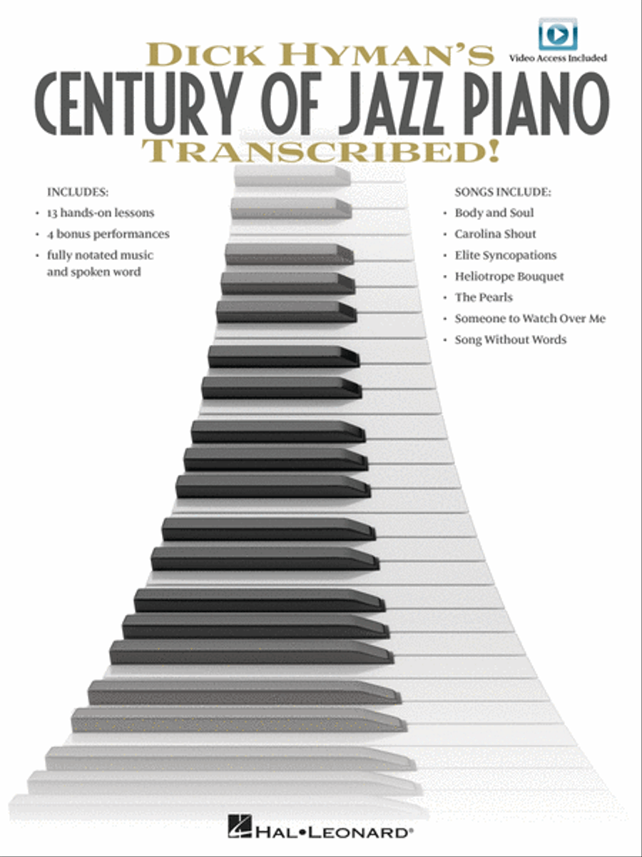 Dick Hyman's Century of Jazz Piano – Transcribed! Piano Method scores gallery preview page 1