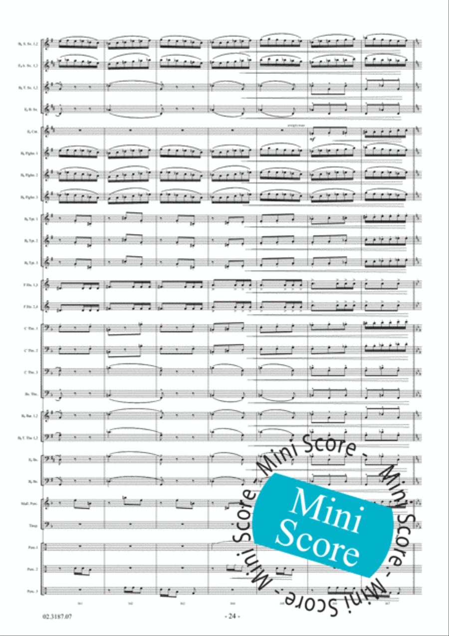 Fleodrodum Fanfare Band scores gallery preview page 30