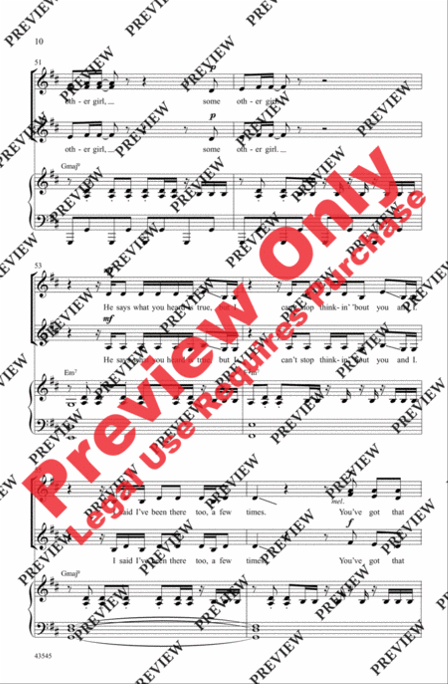 Style Women's Choir scores gallery preview page 10