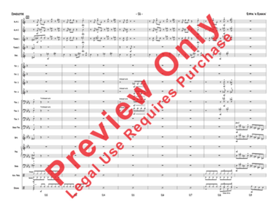 Rippin' 'n Runnin' Jazz Ensemble scores gallery preview page 29