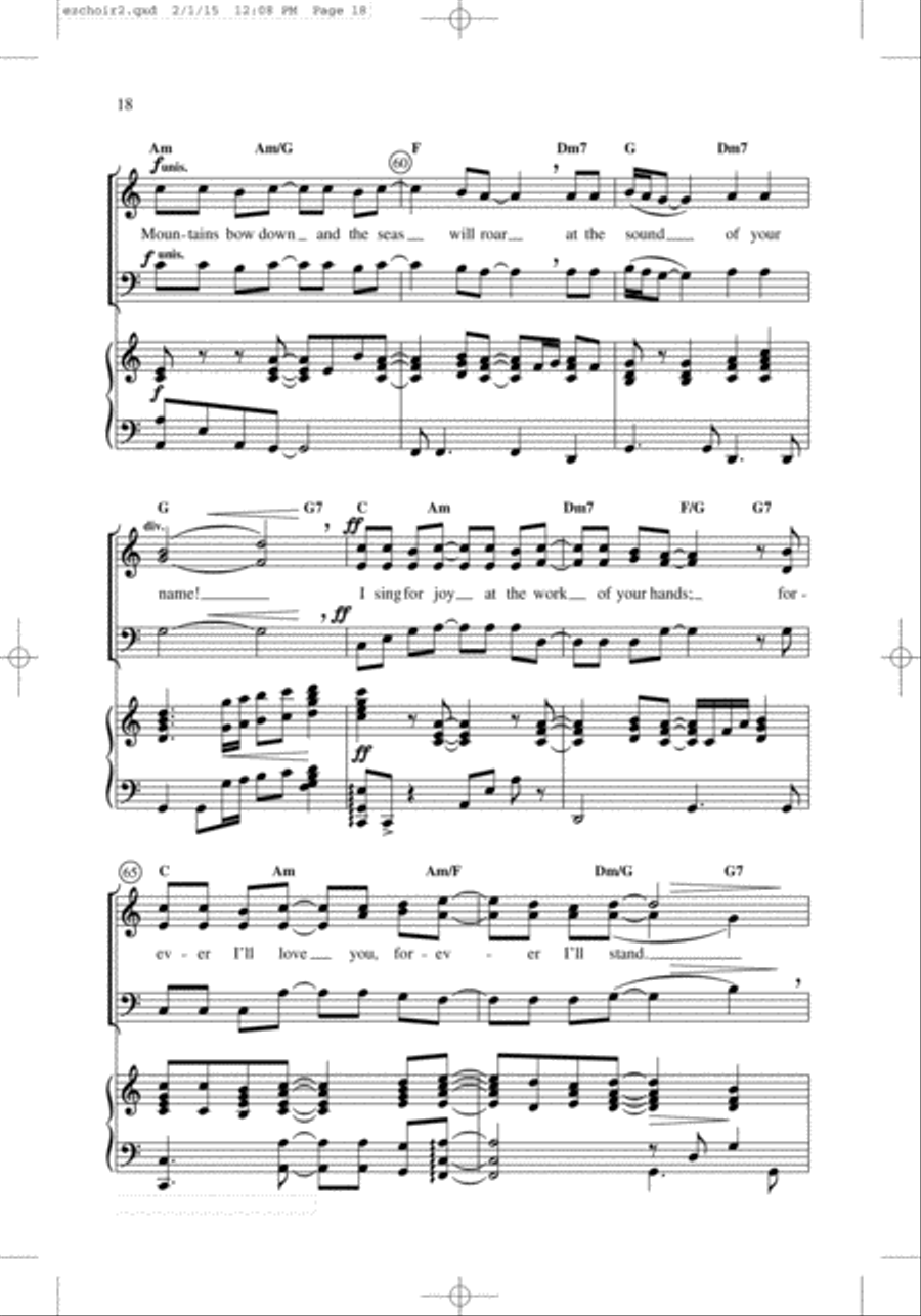 Easy Choir, Vol. 2 Easy Choir, Vol. 2 3-Part scores gallery preview page 16