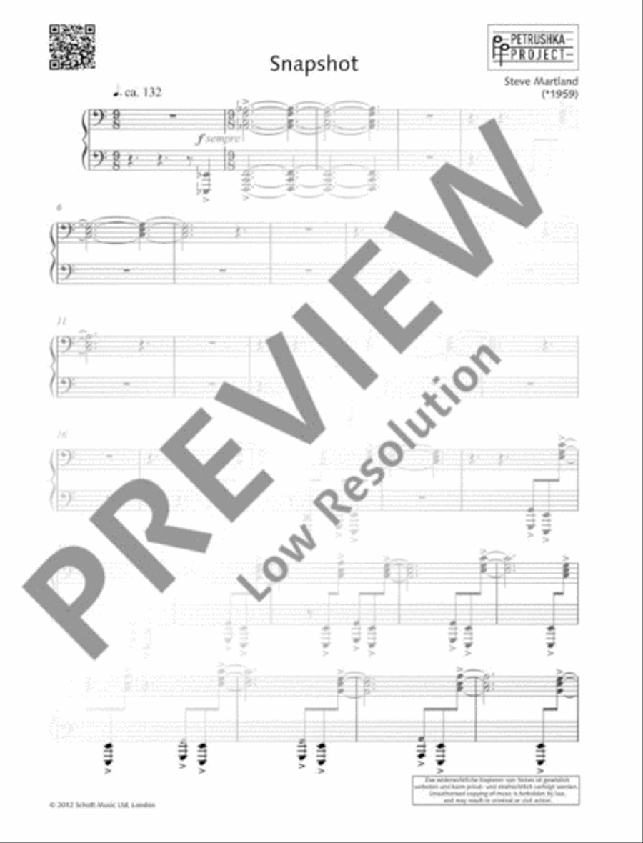 Snapshot Piano Solo scores gallery preview page 2