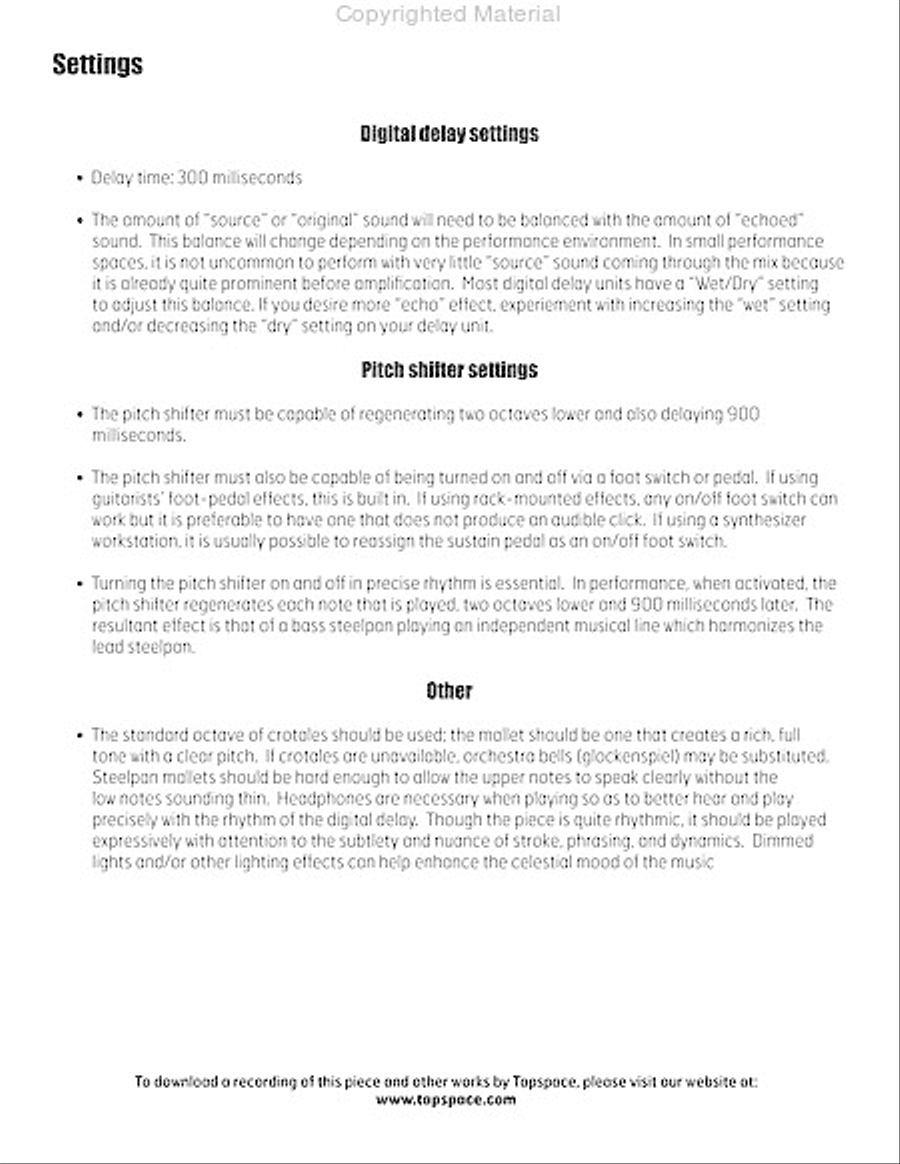Mare Tranquillitatis Percussion scores gallery preview page 5