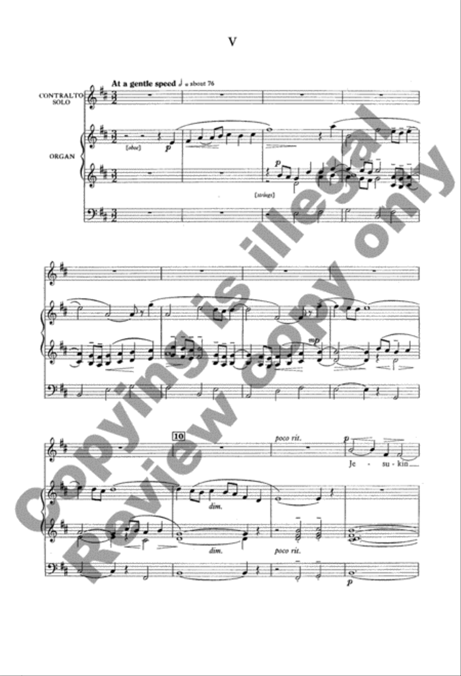 Rejoice, Emmanuel Shall Come 4-Part scores gallery preview page 9