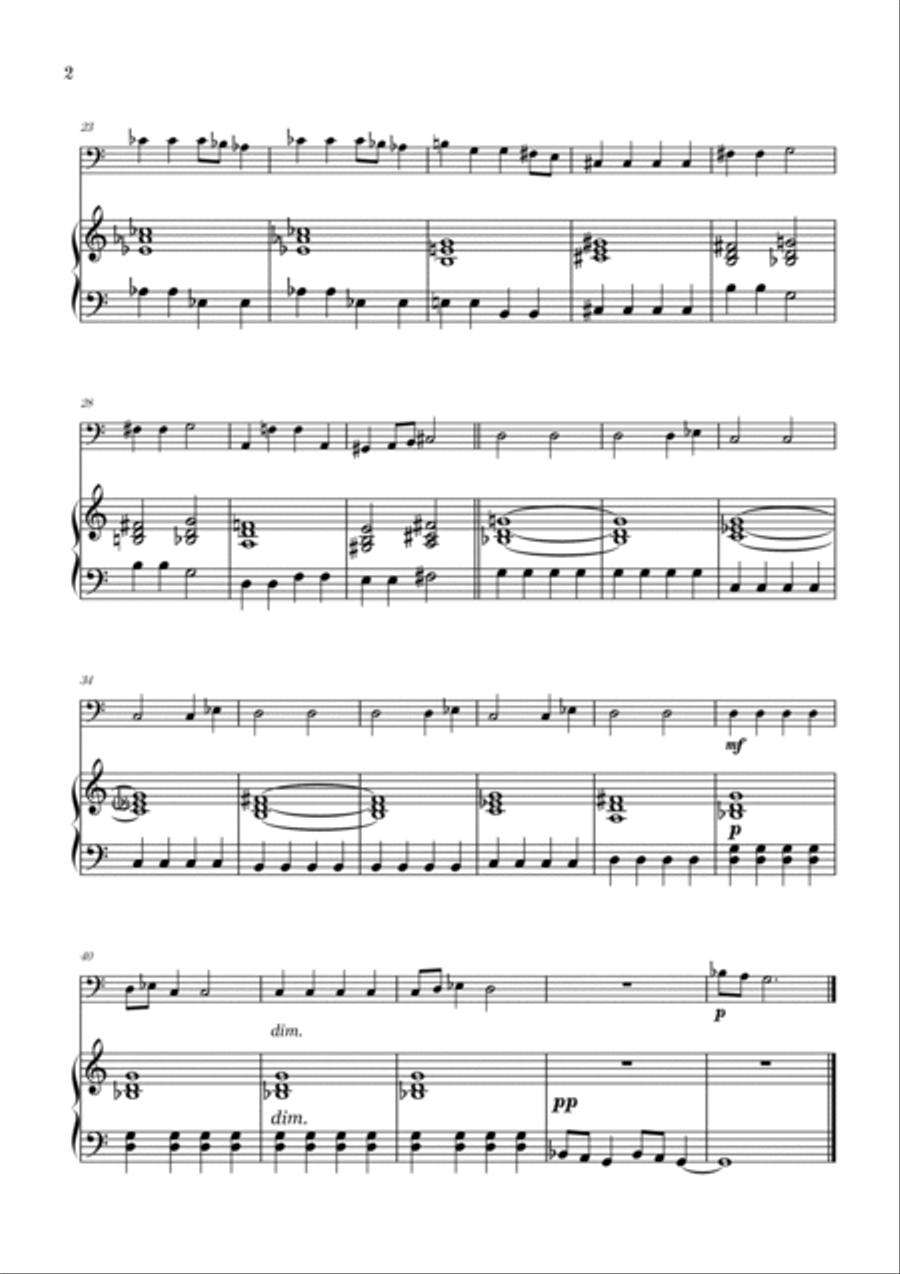 This Is Halloween Bassoon scores gallery preview page 2