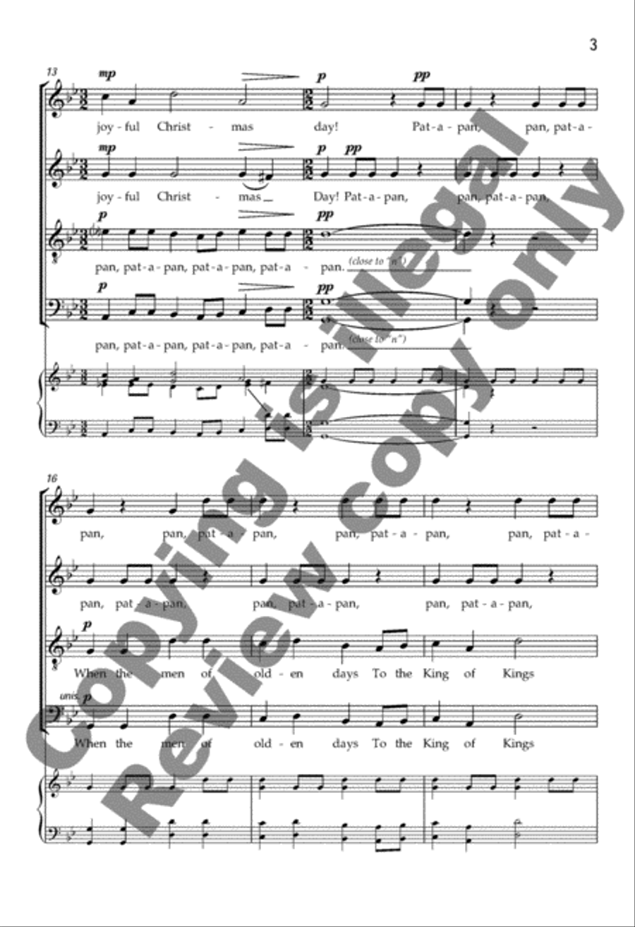 Pat-a-pan 4-Part scores gallery preview page 16