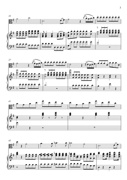 W.A Mozart - Der Hölle Rache kocht in meinem Herzen (Die Zauberflöte) Viola Solo - G Key image number null