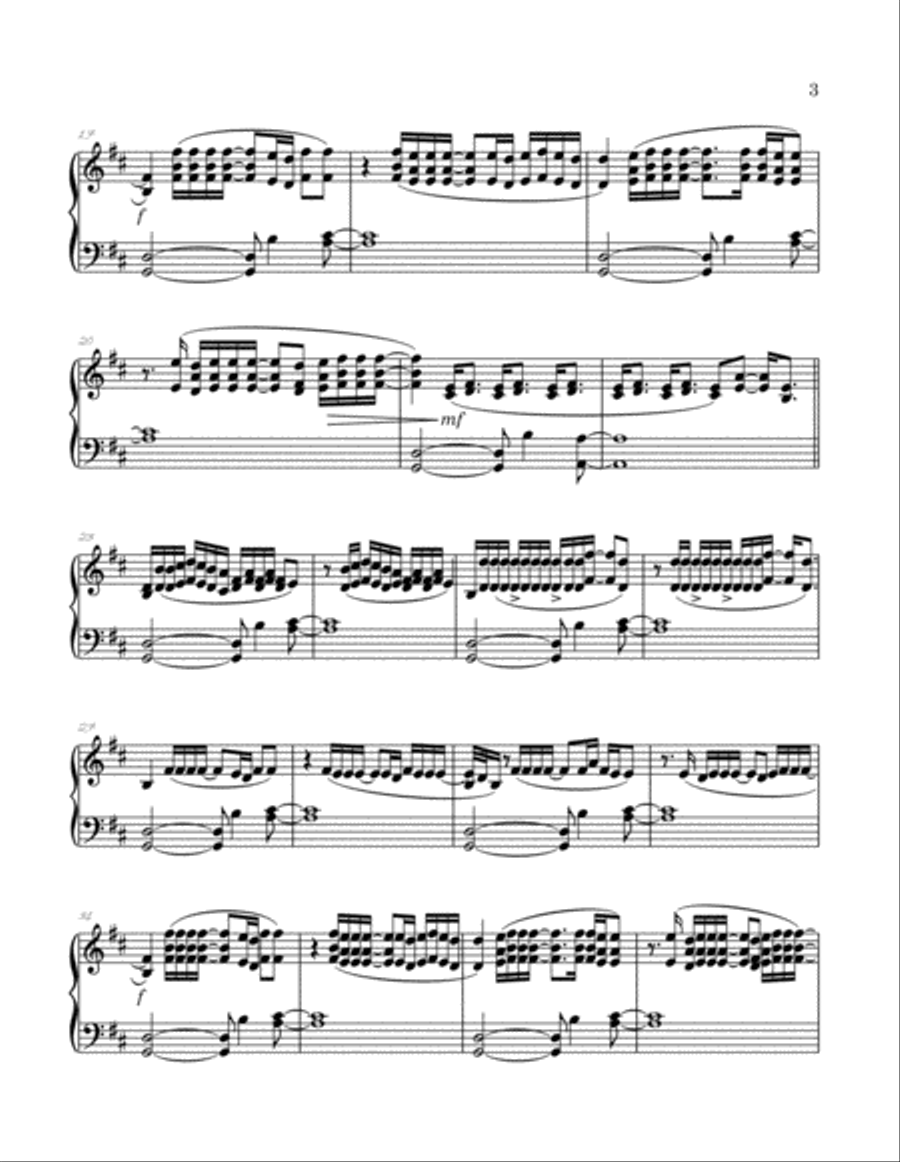 God Only Knows God Only Knows Piano Solo scores gallery preview page 3