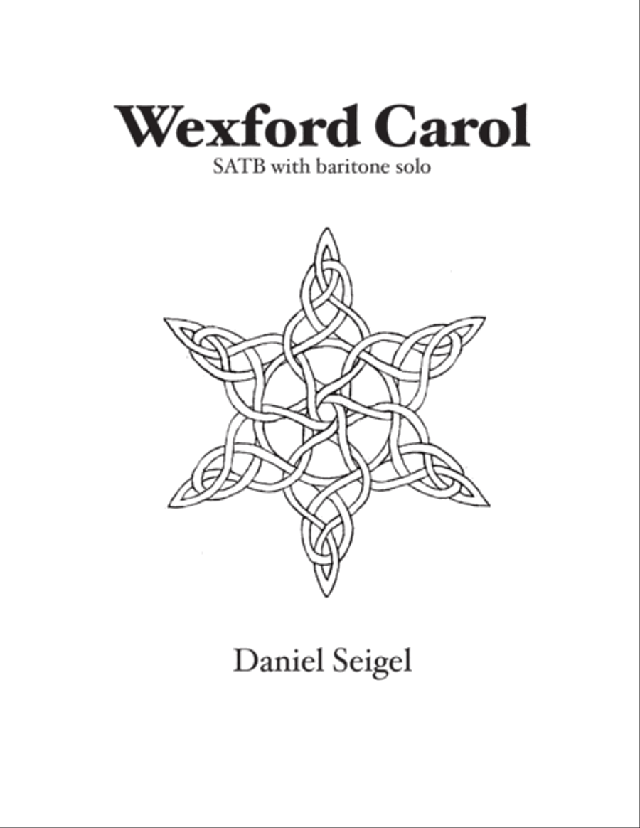 Wexford Carol 4-Part scores gallery preview page 1