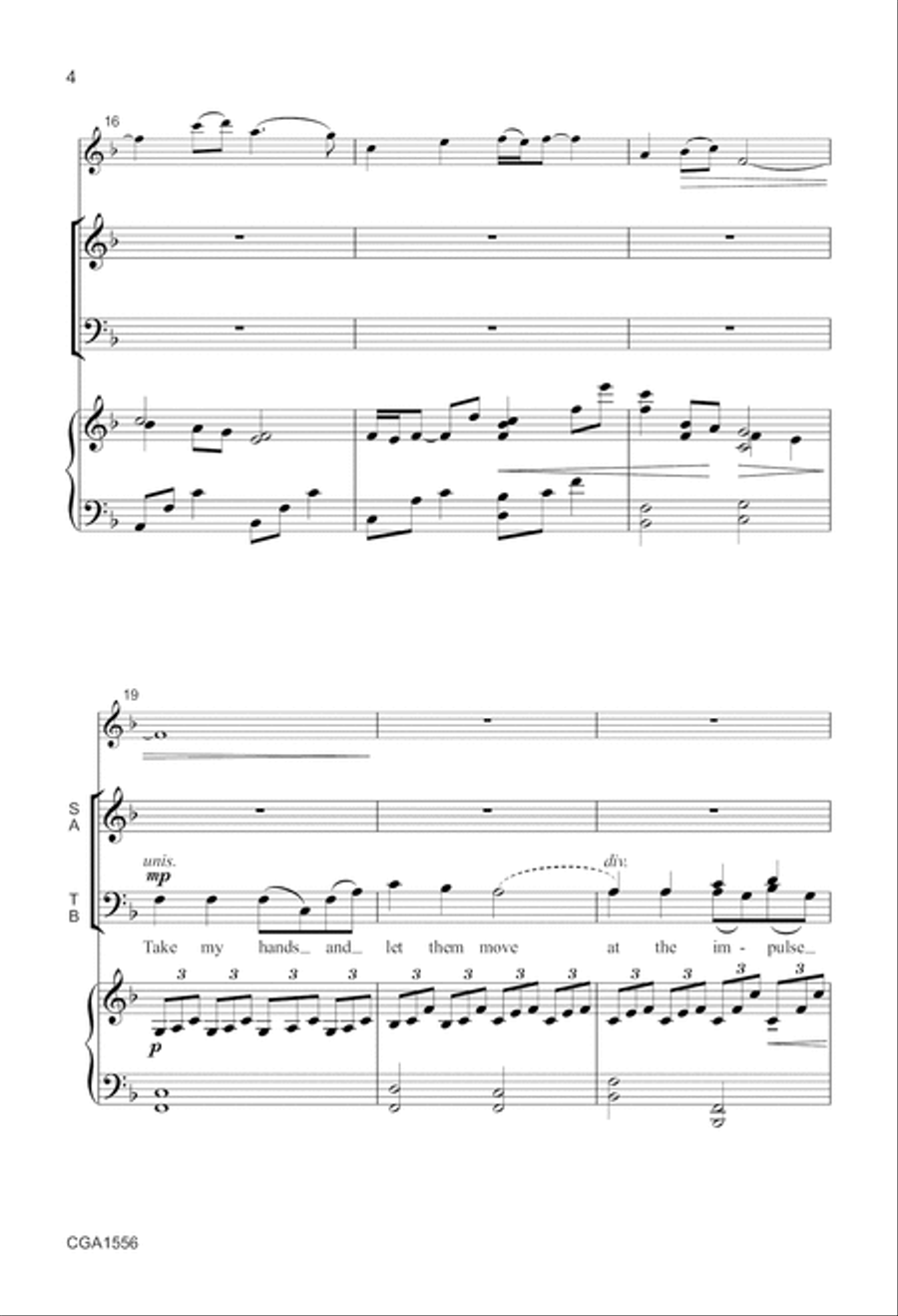Take My Life and Let It Be 4-Part scores gallery preview page 4