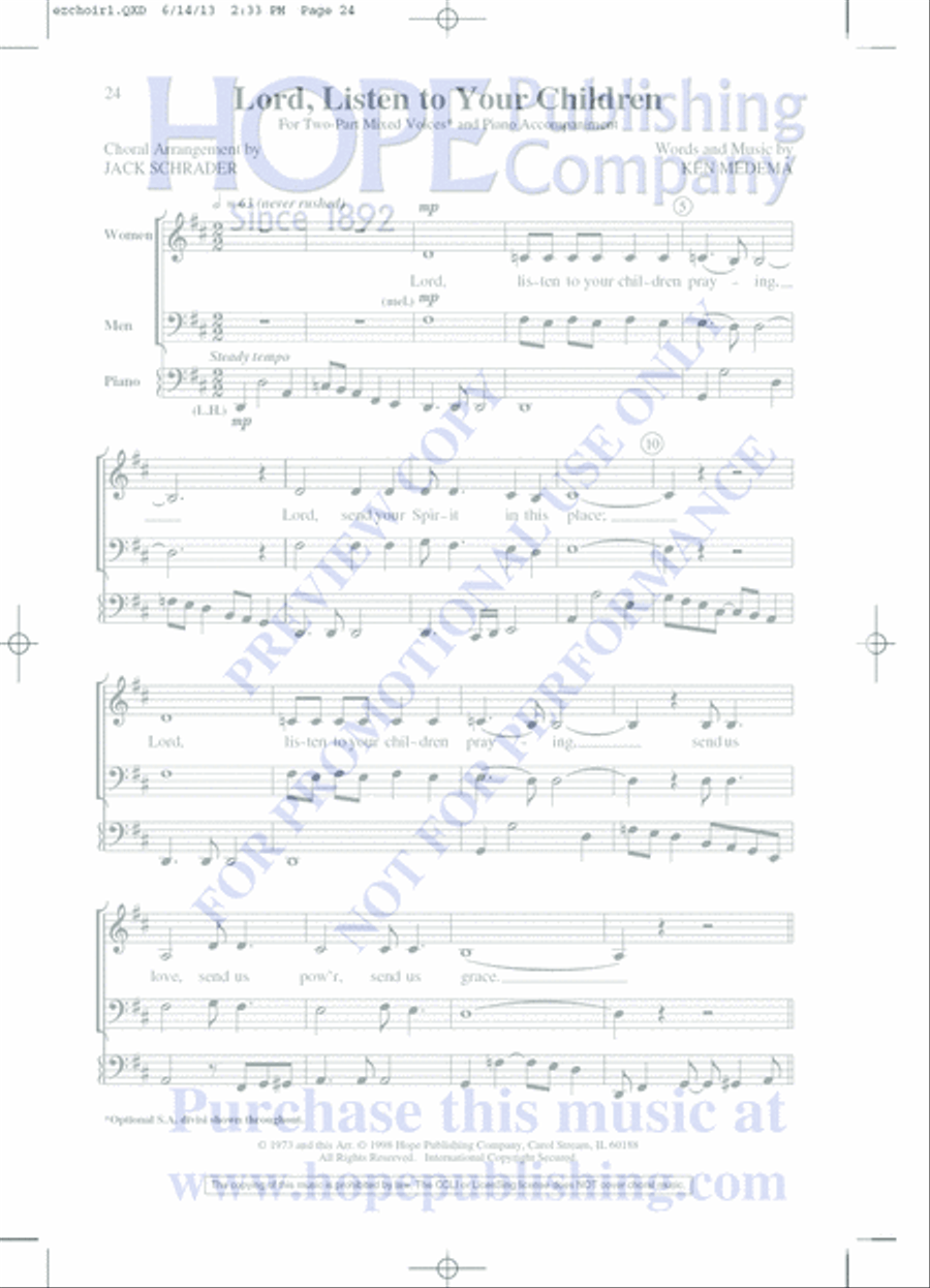 Easy Choir, Vol. 1 Choir scores gallery preview page 22